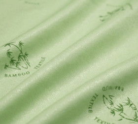 Ткань Тик Мягкий ПР-ИР - Поплекс 100% п-э 220 см (75) диз. BAMBOO SILVER (45)