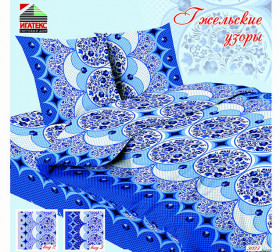Ткань Бязь ИМ-ИГ - 3027 Гжель