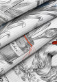 Полотенца Вафельные Кухонный Набор 3 шт. ТРАДИЦИИ 7833 - 3